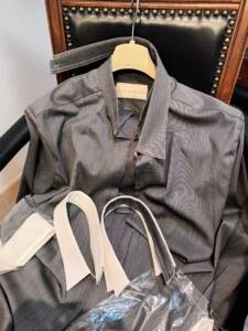 Shirt with Detachable Collar/s