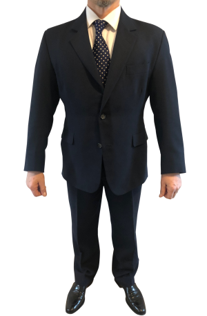 Single breasted 3 button close custom-made suit