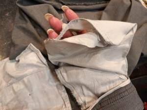 Repair holes in pockets